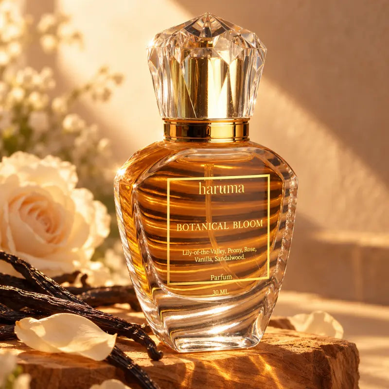 Botanical Bloom Perfume | Soft Floral, Vanilla & Sandalwood