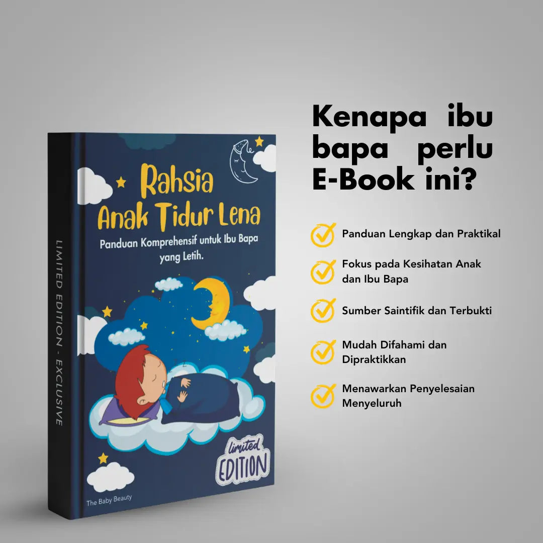 E-Book Eksklusif - Rahsia Anak Susah Tidur