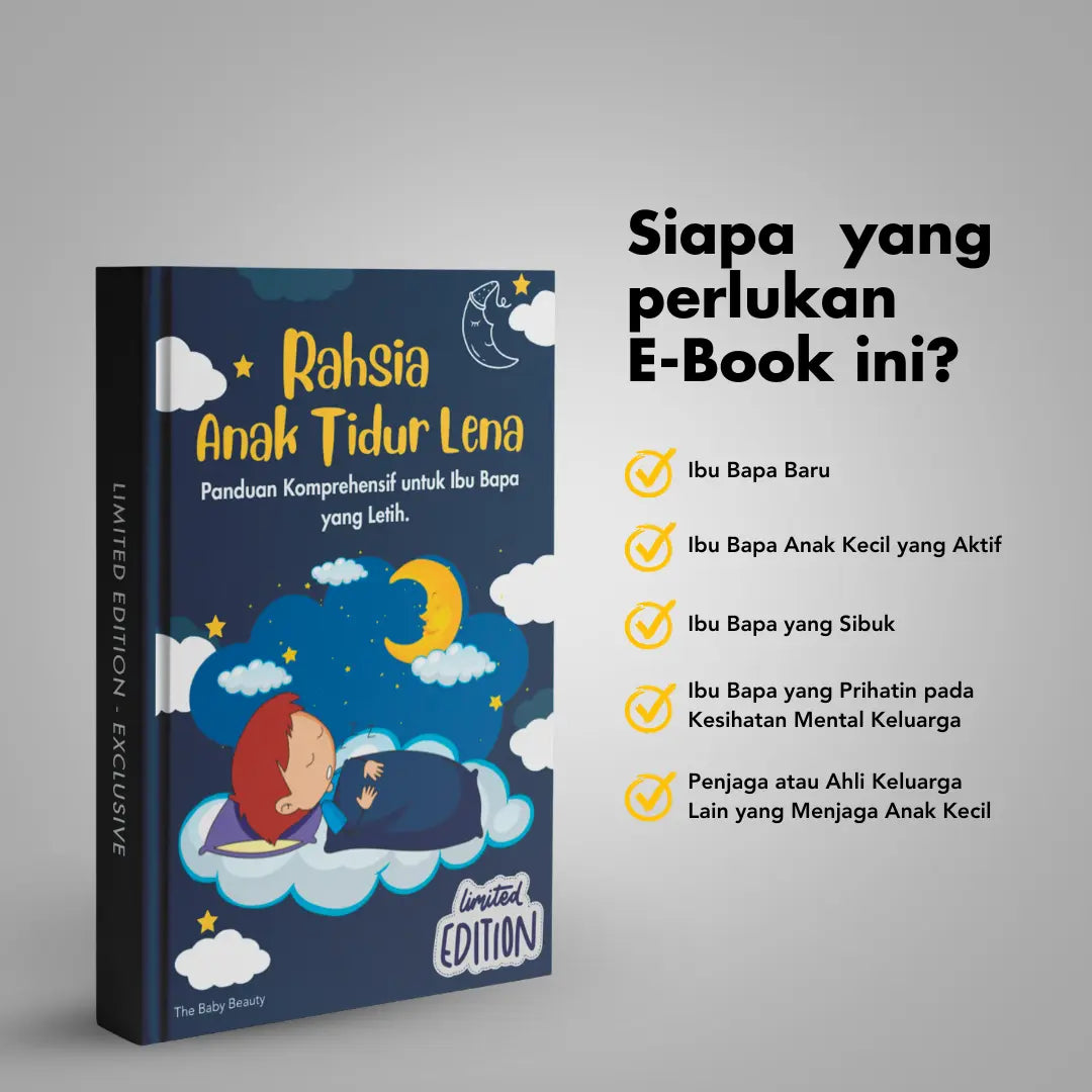 E-Book Eksklusif - Rahsia Anak Susah Tidur