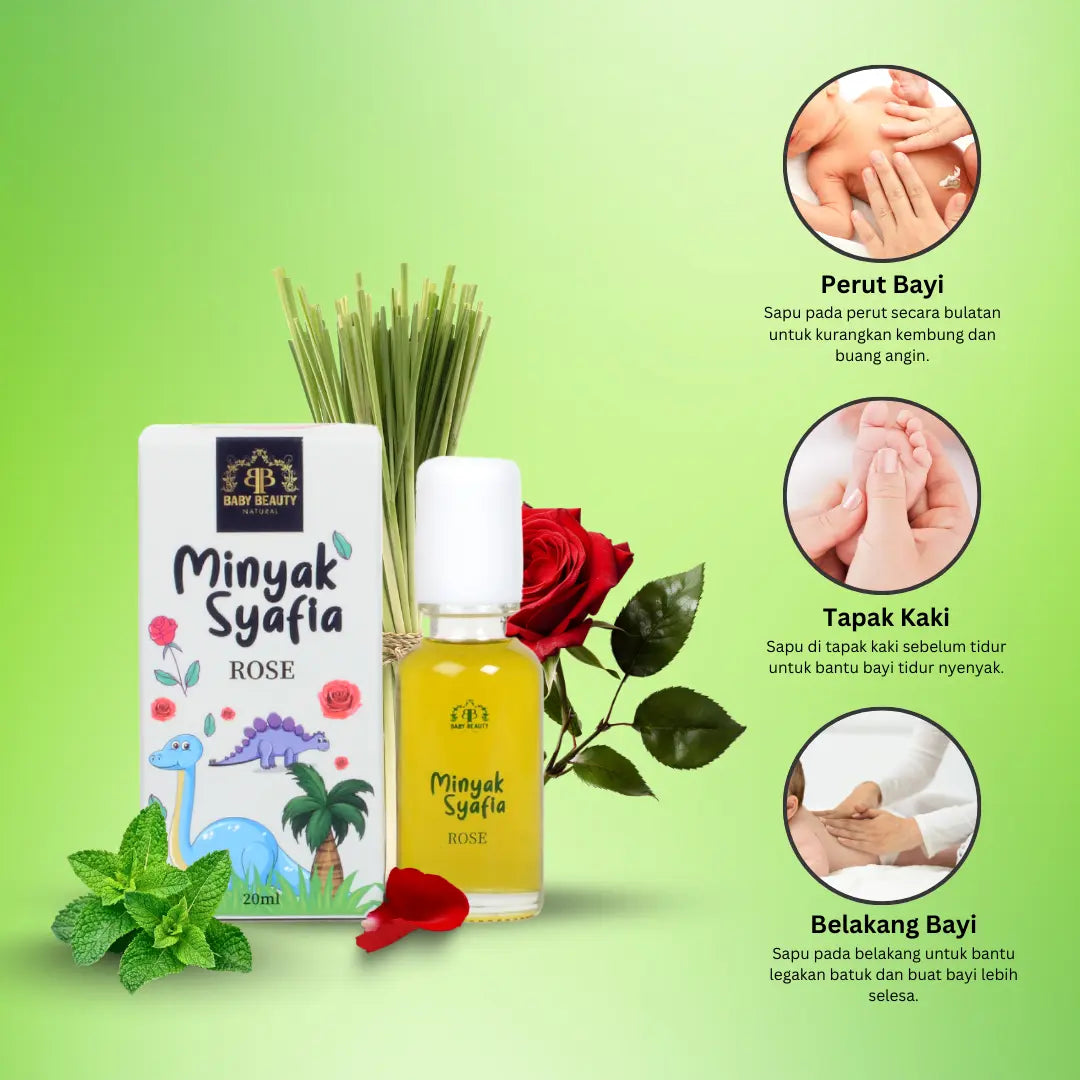 Syafia Rose Baby Comfort Oil
