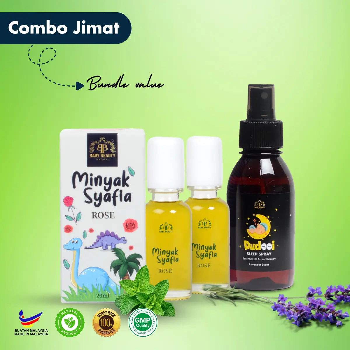 Syafia Rose Baby Comfort Oil