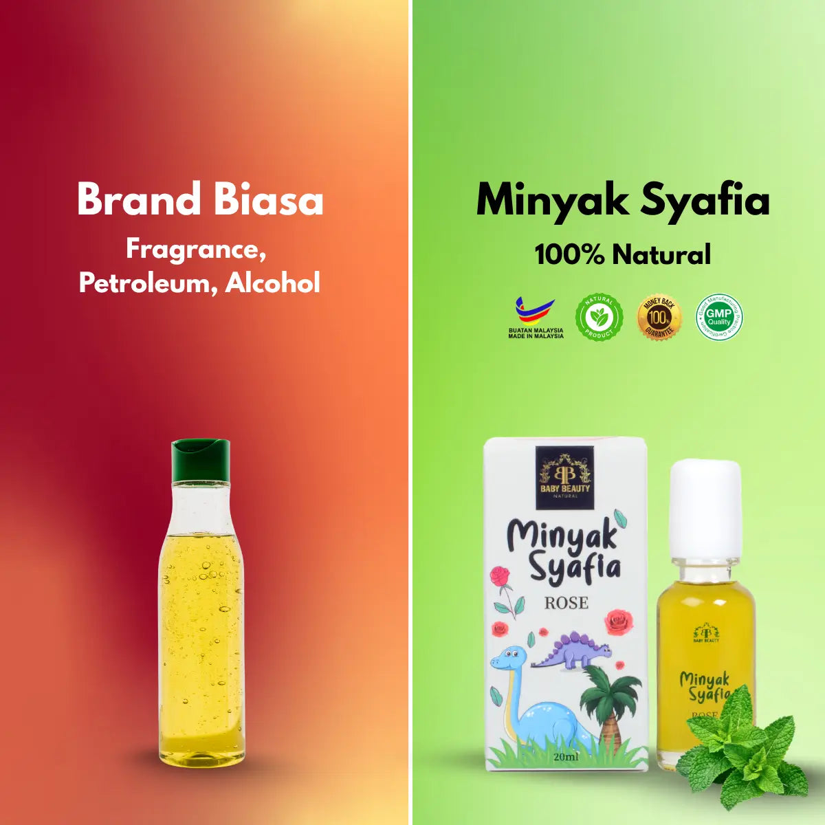 Syafia Rose Baby Comfort Oil