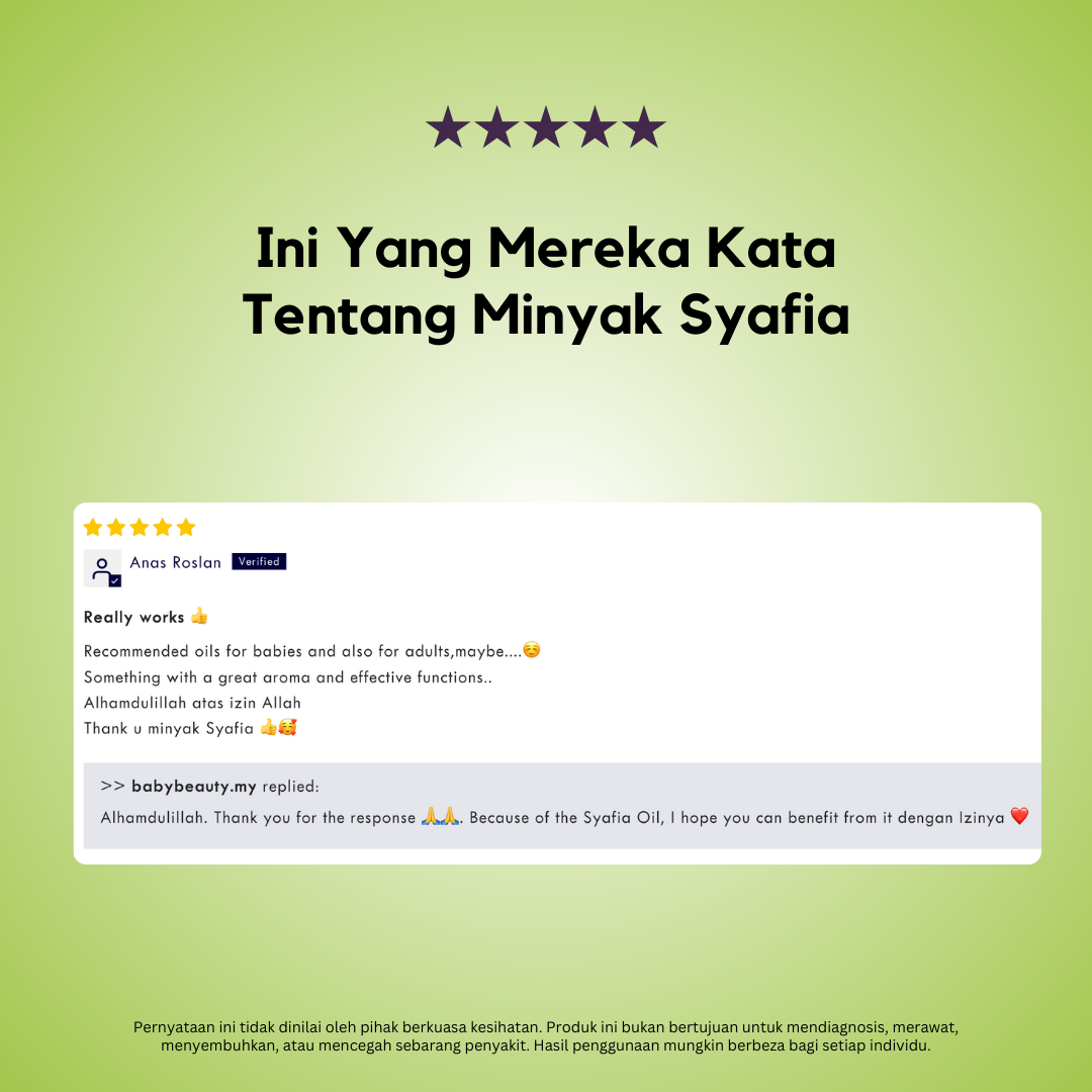 Syafia Natural Citronella Oil