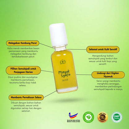 Syafia Rose Baby Comfort Oil