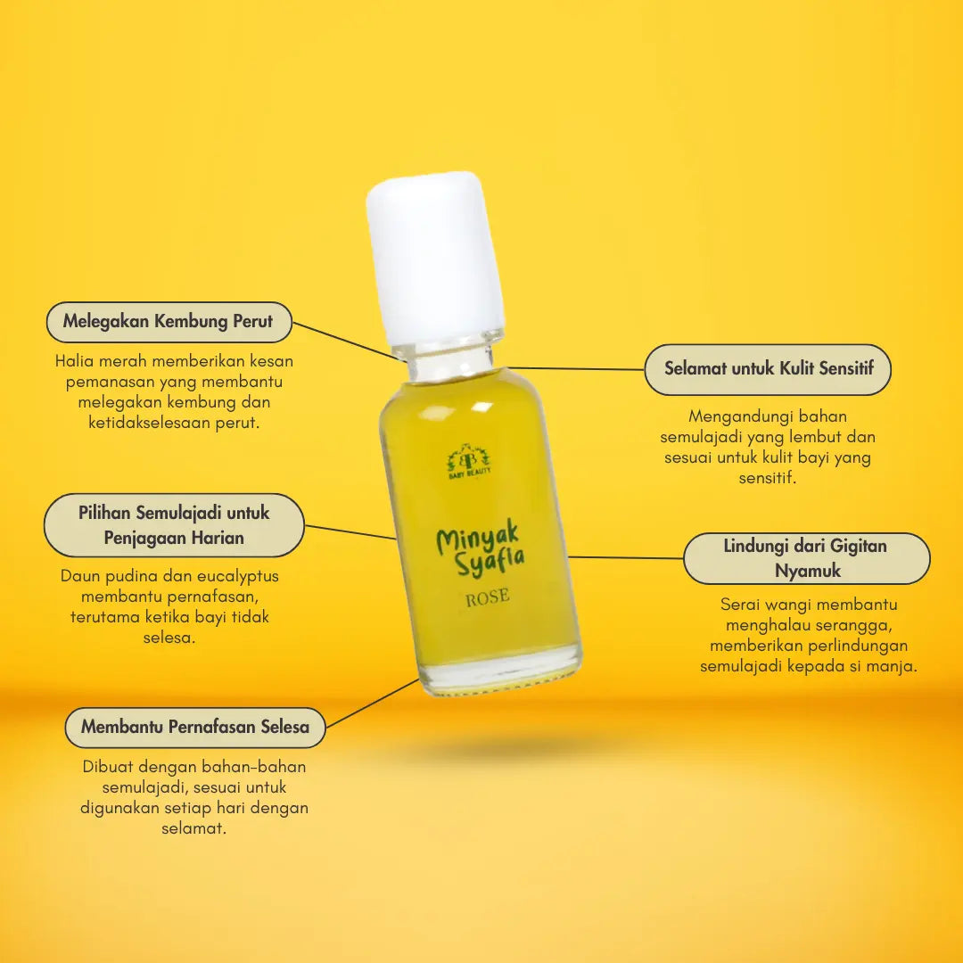 Syafia Rose Baby Comfort Oil