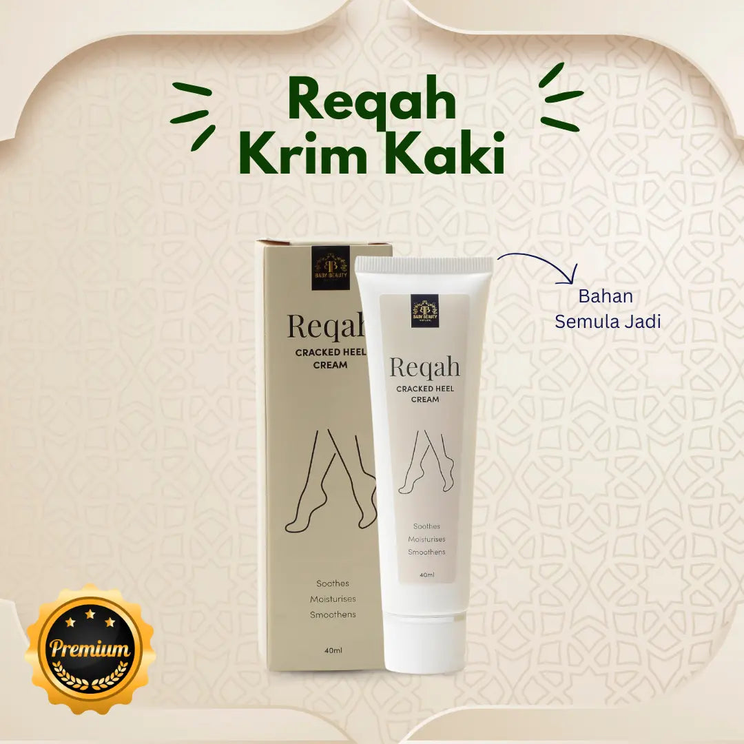 Reqah™ - Krim Tumit Kaki Merekah